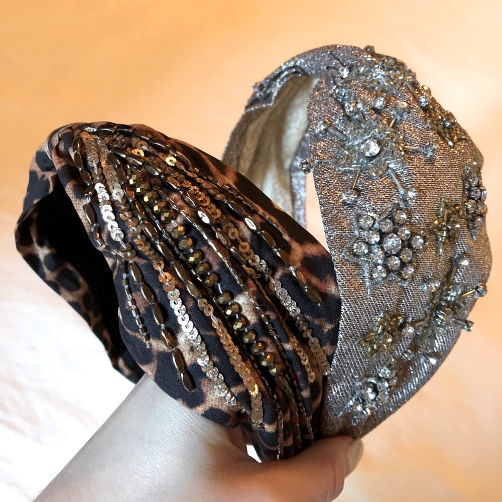 Pair of NAMJOSH headbands NWOT